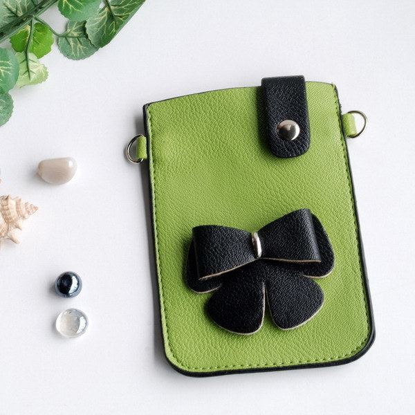 [Lively Heart] Colorful Leatherette Mobile Phone Pouch Cell Phone Case Clutch Pouch