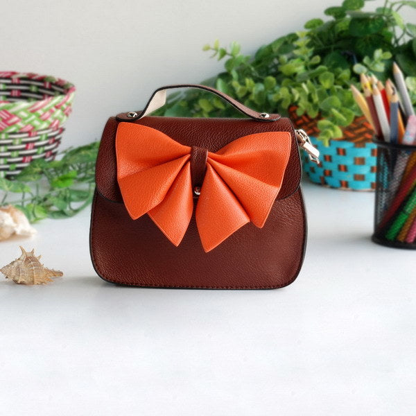 [Versatile Coffee] Colorful Leatherette Clutch Shoulder Bag Clutch Casual Purse