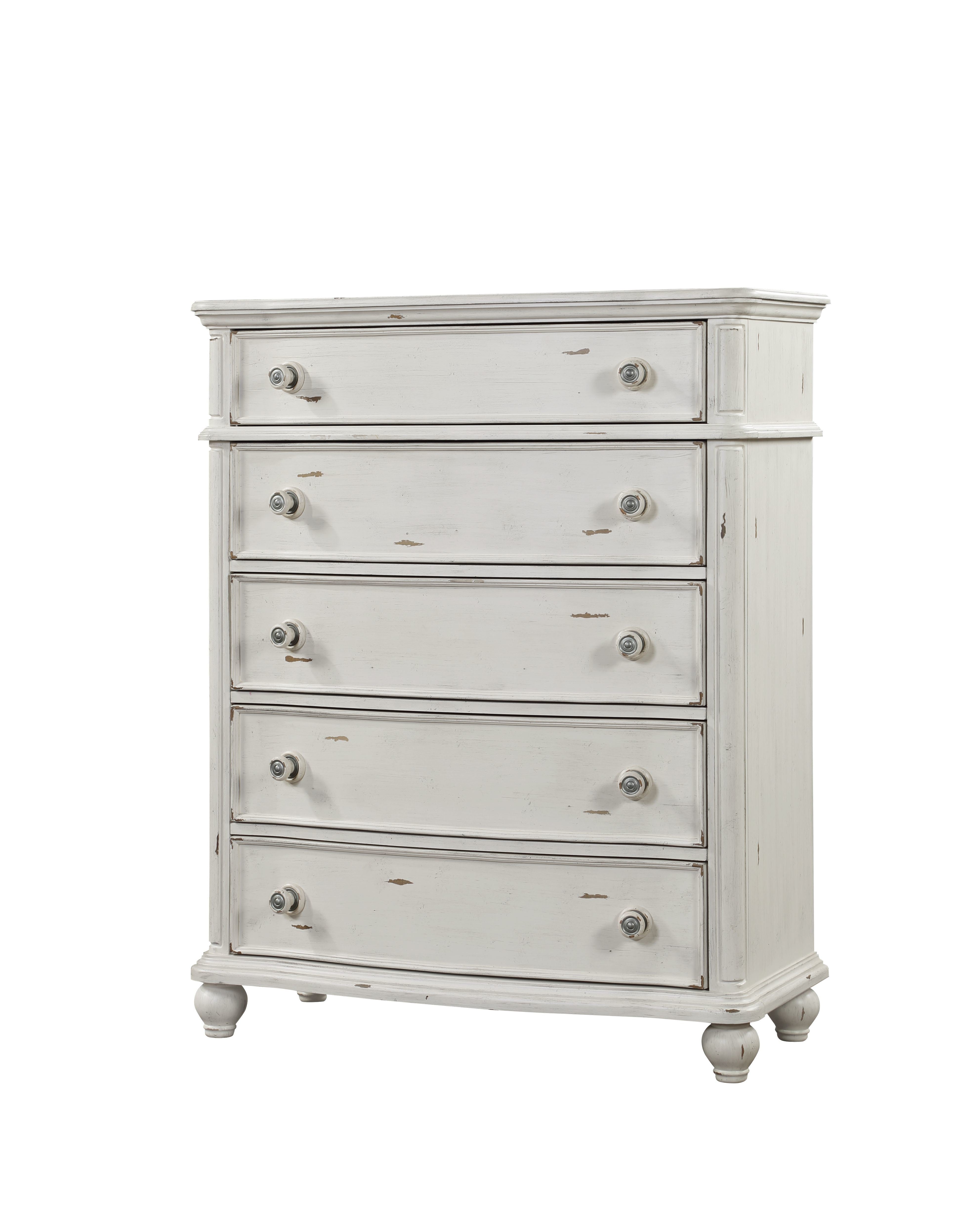 ACME Jaqueline CHEST Antique White Finish BD01437