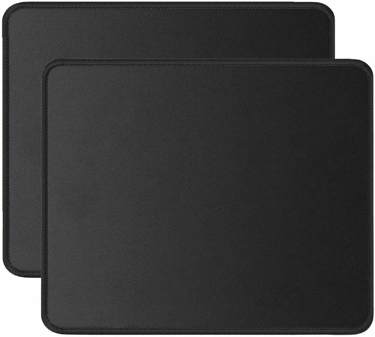 5 CORE Gaming Mouse Pad |2-Pack| Standard Size with Durable Stitched Edges and Non-Slip Rubber Base Large Laptop PC Computer Notebook, High-Performance and Optimized Anti Slip MP 3X3 2PCS