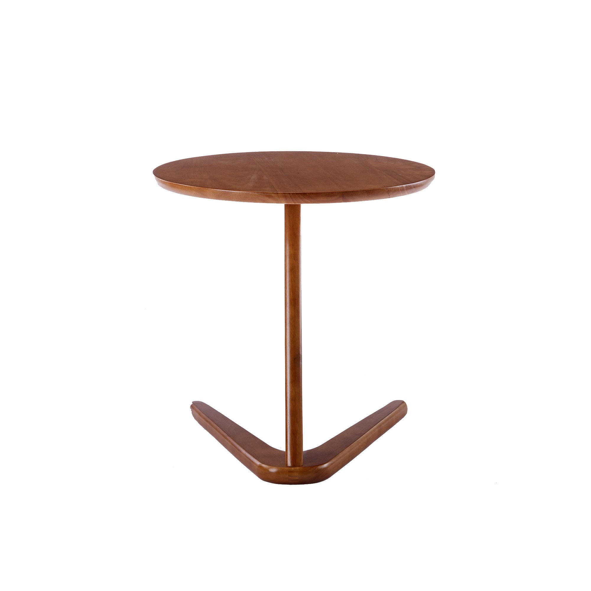 COOLMORE Side Table Round, Small Accent Table Modern End Table for Living Room /Bedroom/ Office