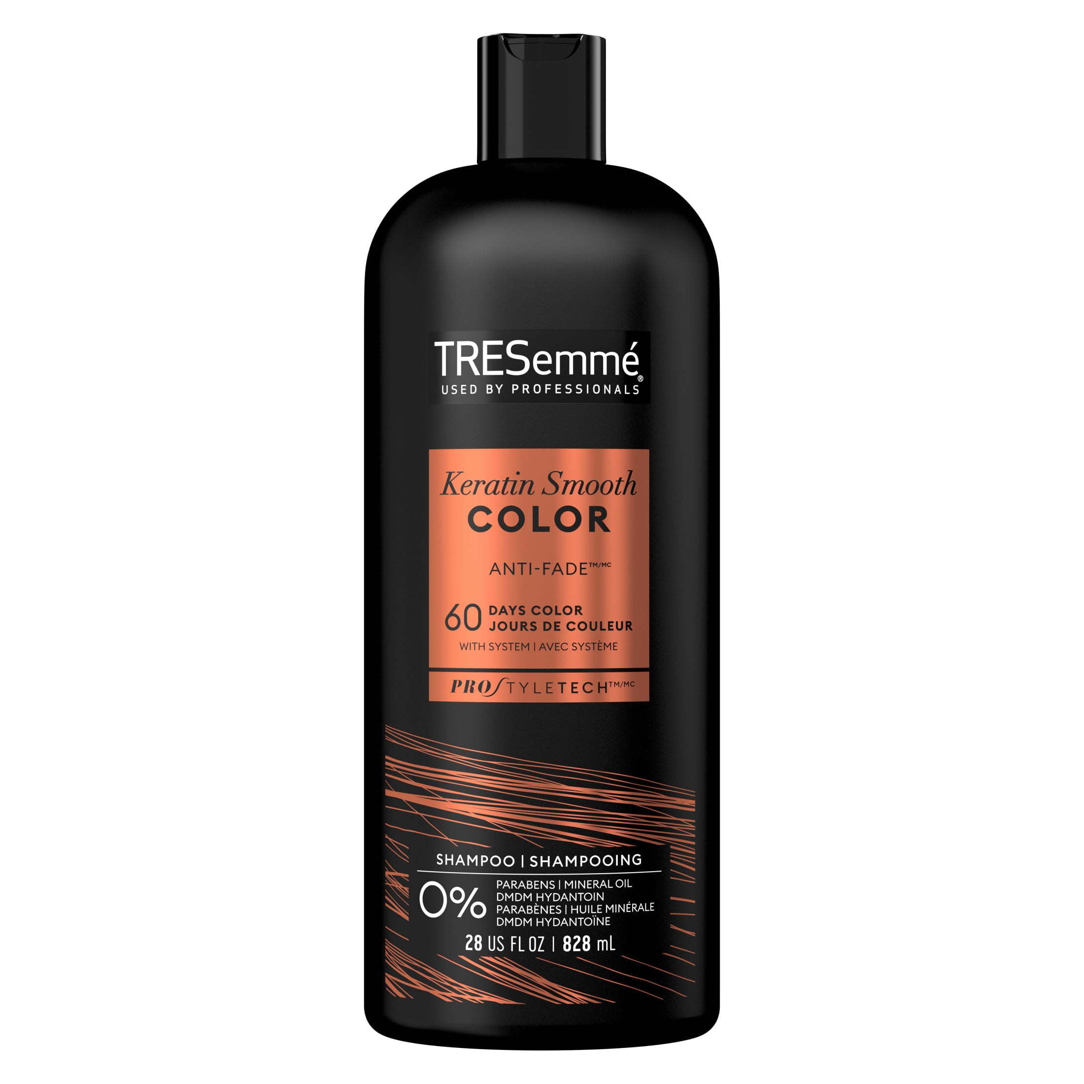 Tresemme Cruelty-free Keratin Smooth Color Sulfate-Free Shampoo;  28 oz