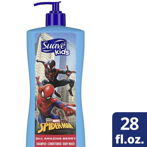 Suave Kids Fresh Spider-Sense;  3 in 1 Shampoo Conditioner Body Wash;  28 oz