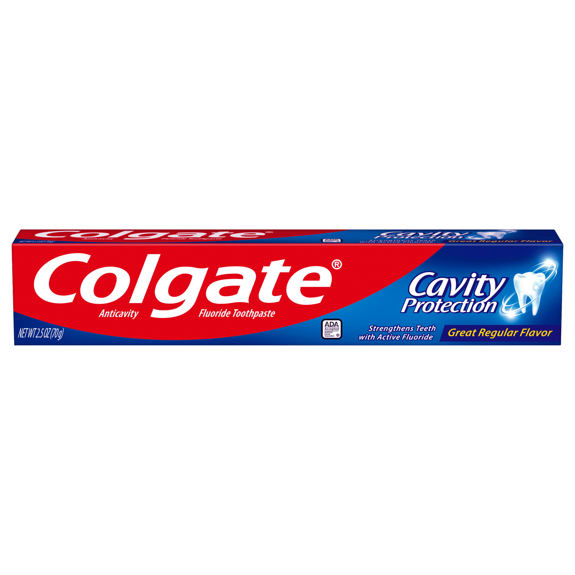 Colgate Cavity Protection Toothpaste with Fluoride;  Minty Flavor;  2.5 oz Tube