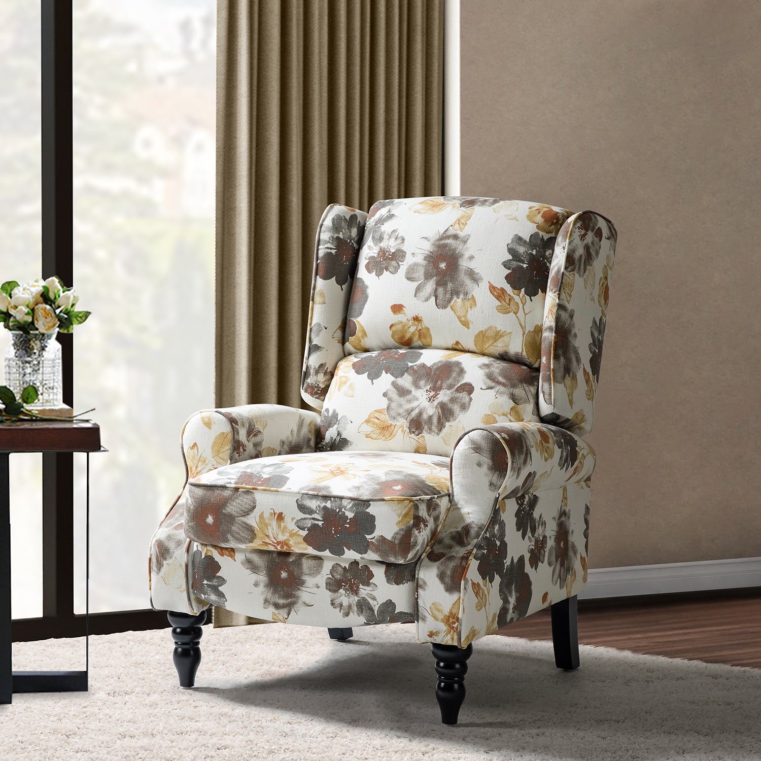 Nakura Manual Recliner,Blossom