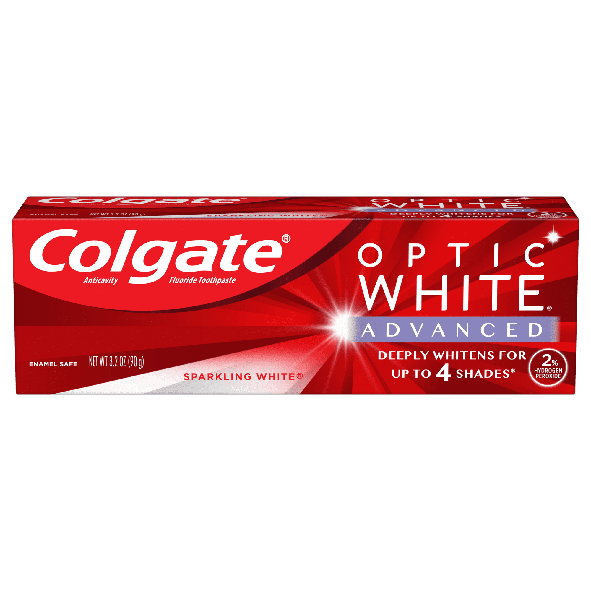 Colgate Optic White Advanced Teeth Whitening Toothpaste;  3.2 oz