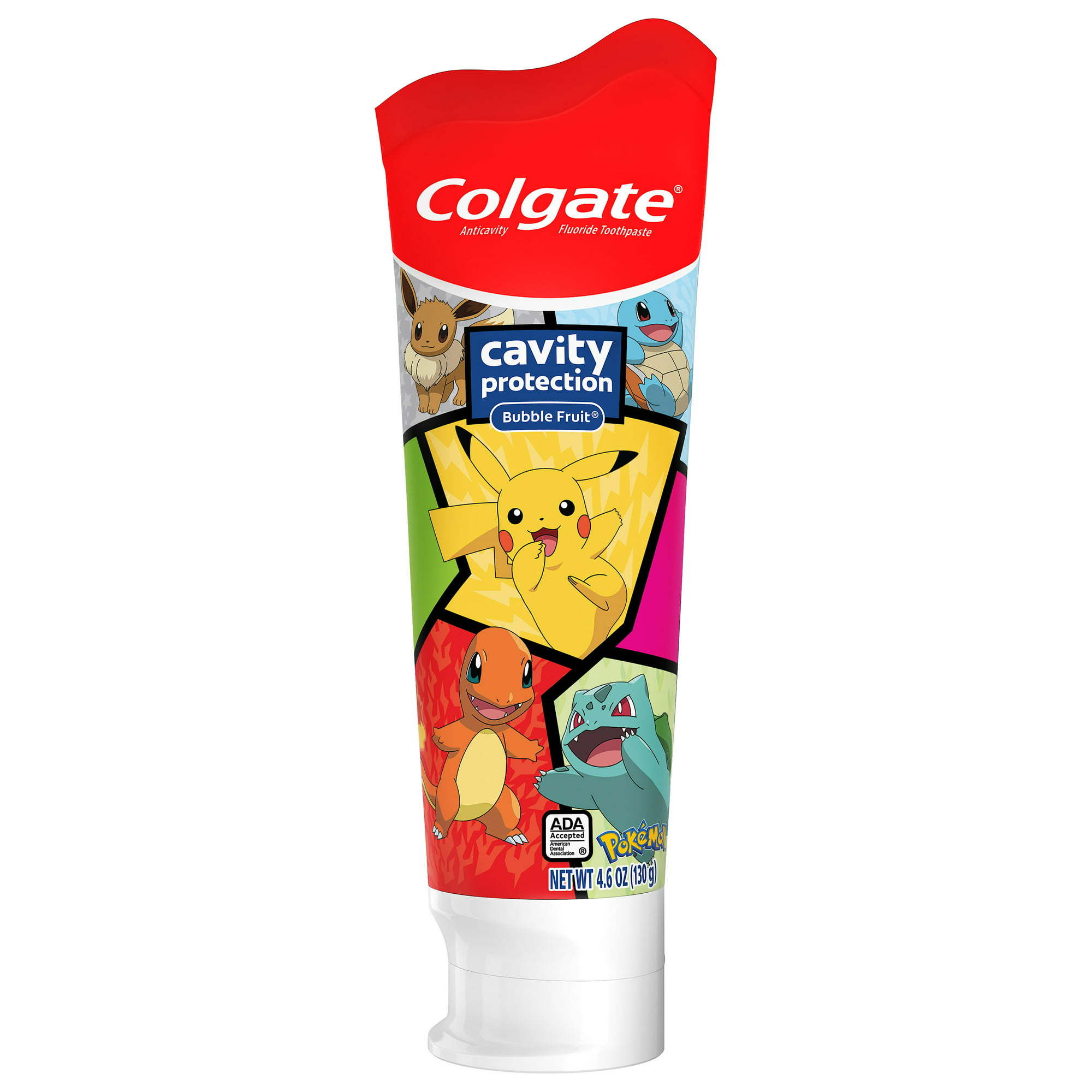 Colgate Kids Fluoride Anticavity Toothpaste;  Bubble Fruit Flavor;  4.6 oz