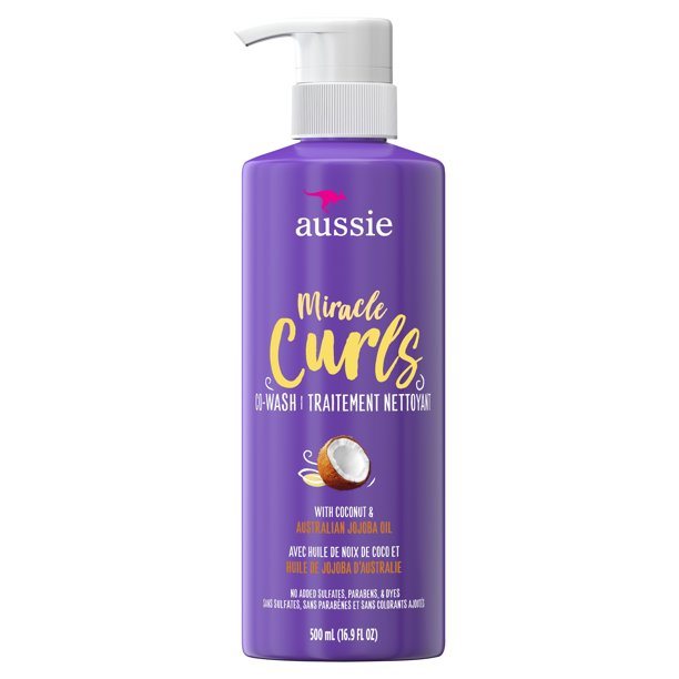 Aussie Miracle Curls Co-Wash;  Paraben Free;  Sulfate Free;  16.9 fl oz