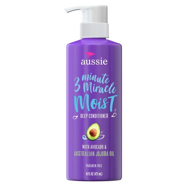 Aussie 3 Minute Miracle Moist Deep Conditioner;  Paraben Free;  16 oz