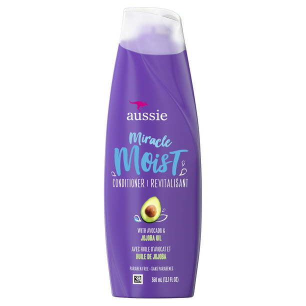 Aussie Miracle Moist Conditioner for Dry Hair;  Paraben Free;  12.1 oz