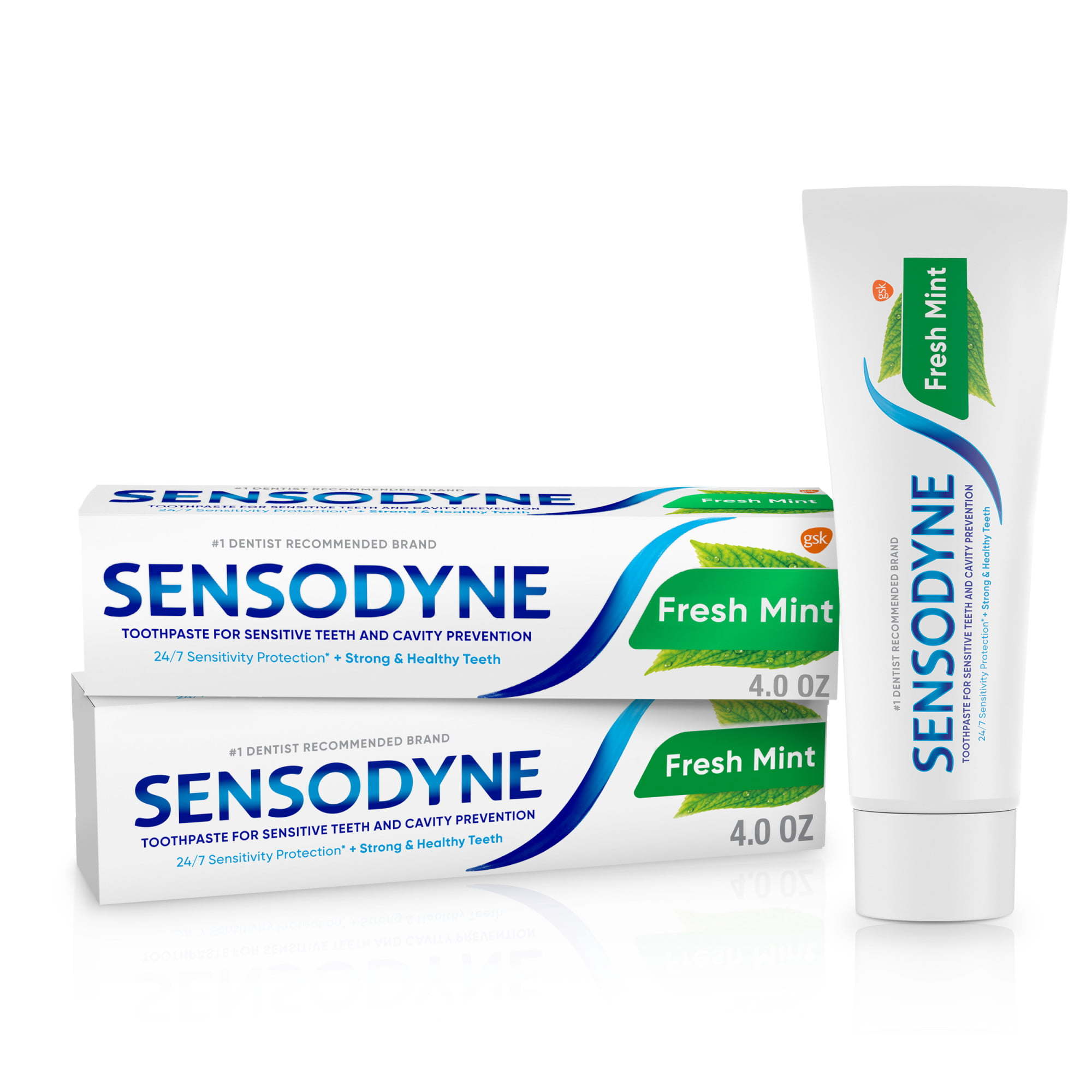 Sensodyne Cavity Prevention Sensitive Toothpaste;  4 oz;  2 Pack