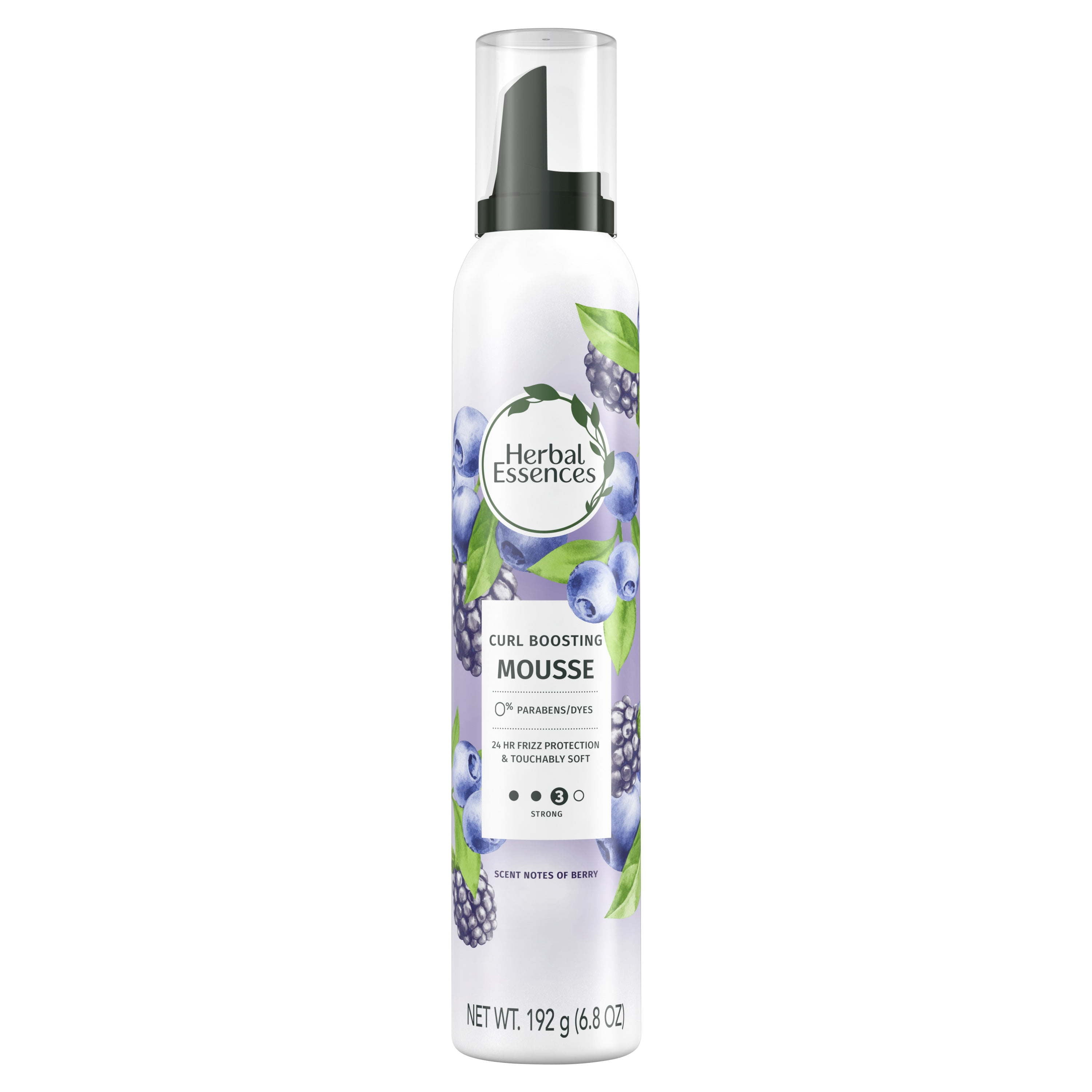 Herbal Essences Curl Boosting Mousse;  All Day Hold;  Frizz Control;  6.8 fl oz