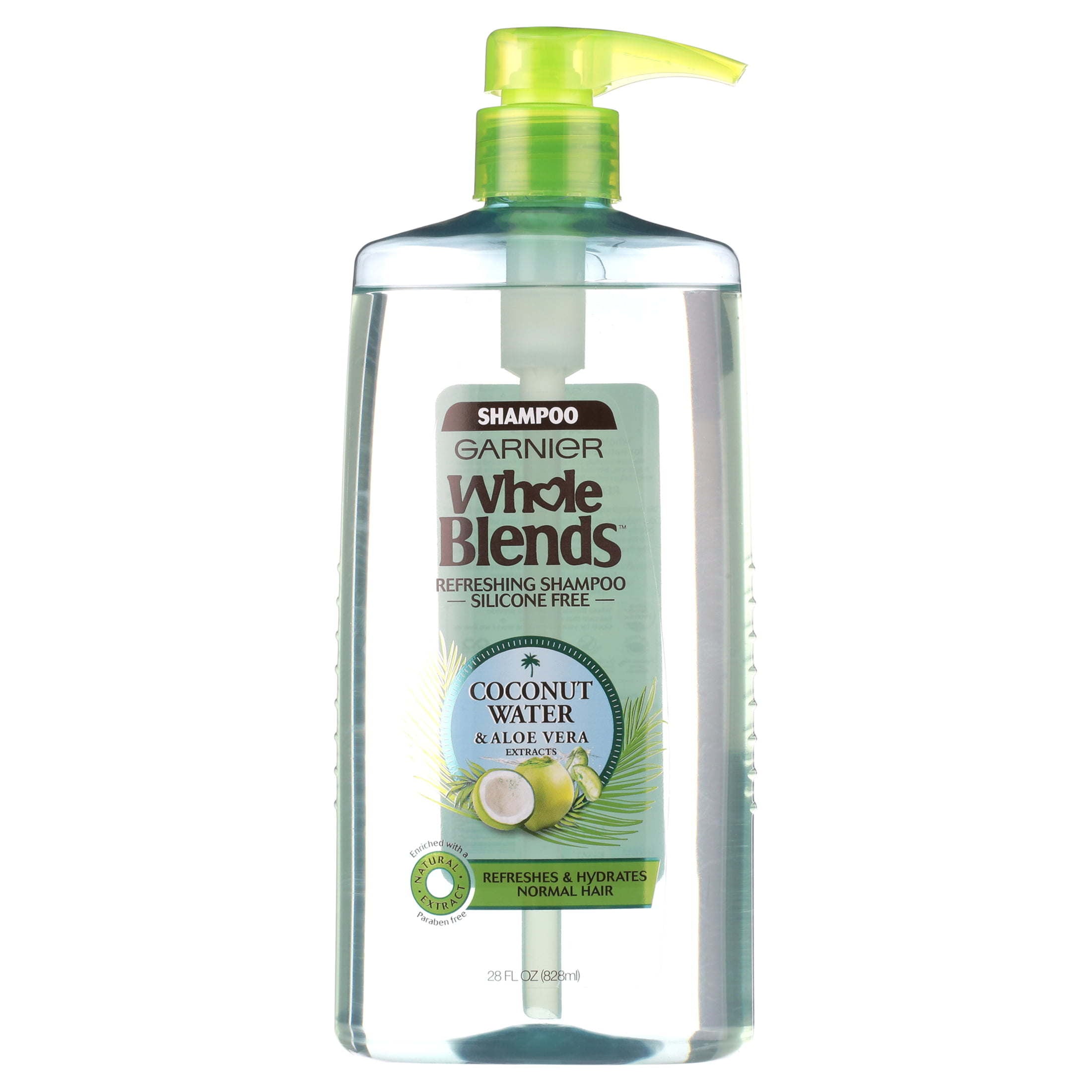 Garnier Whole Blends Refreshing Shampoo with Coconut Water and Aloe Vera;  28 fl oz