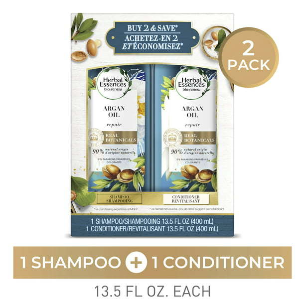 Herbal Essences Argan Oil Of Morocco Repairing Colo -Safe Shampoo and Conditioner