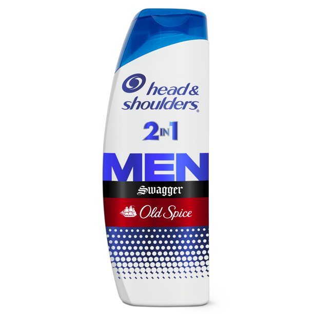 Head and Shoulders Mens 2 in 1 Dandruff Shampoo and Conditioner;  Old Spice Swagger;  12.5 oz