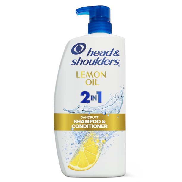 Head and Shoulders 2 in 1 Dandruff Shampoo and Conditioner;  Lemon Essential Oil;  12.5 oz