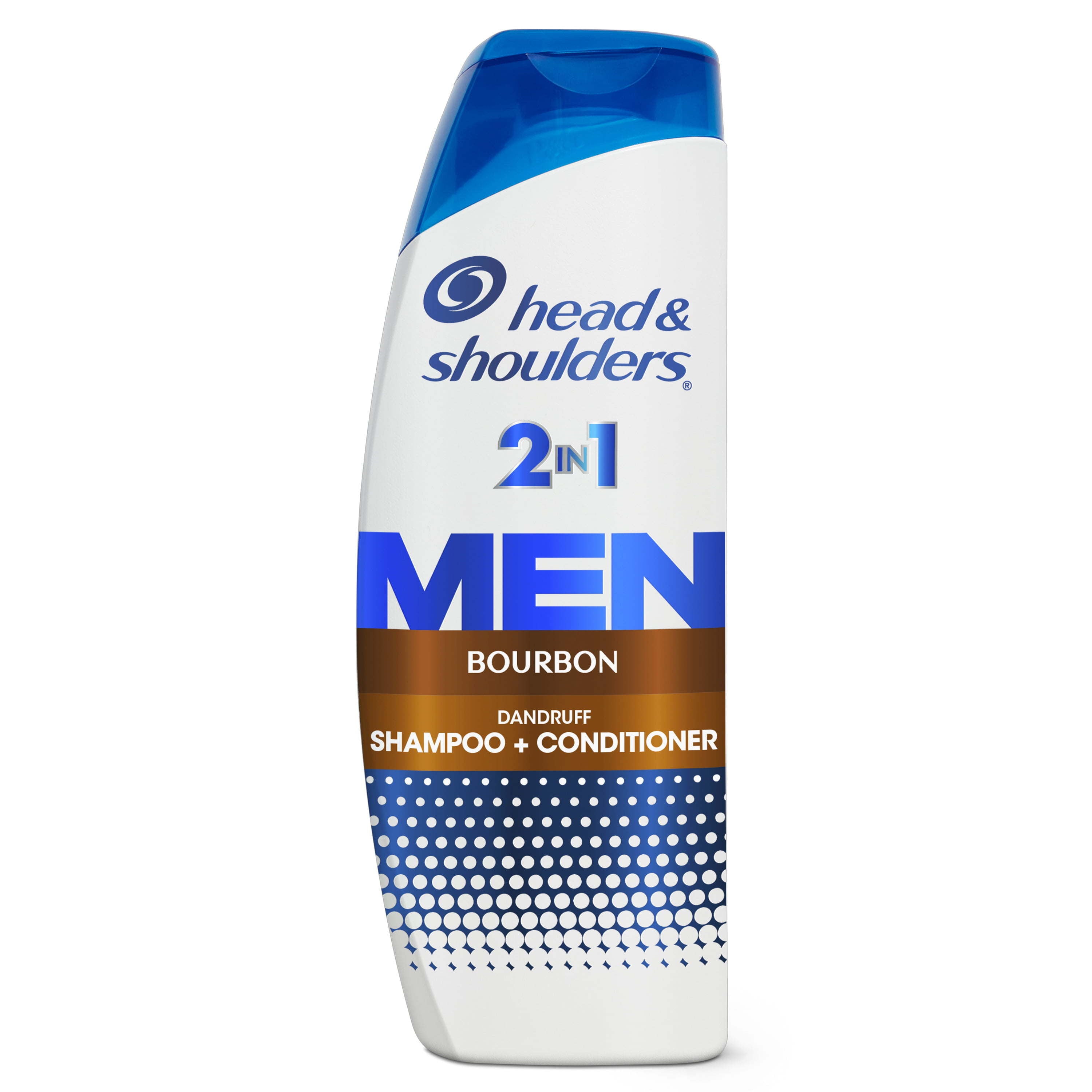 Head and Shoulders Mens Dandruff Shampoo;  Bourbon;  12.5 oz