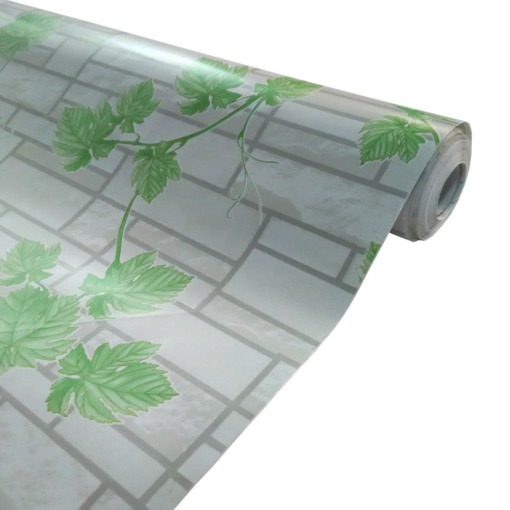 Green Leaf - Self-Adhesive Wallpaper Home Decor (Roll)