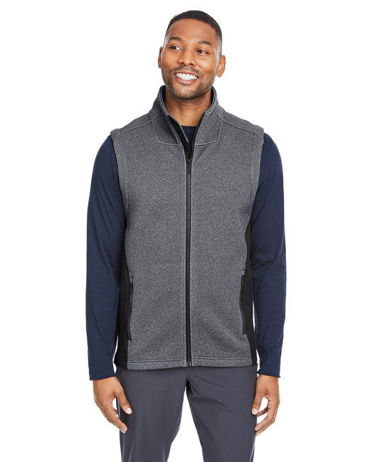 Men's Pursuit Vest - BLACK HTHR/ BLK - S