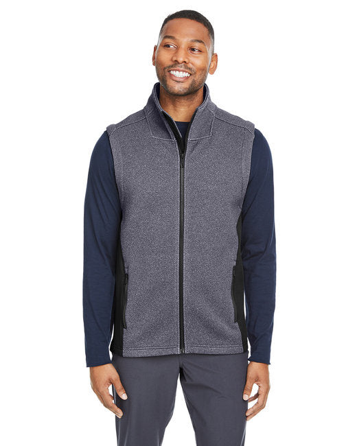 Men's Pursuit Vest - BLACK HTHR/ BLK - S