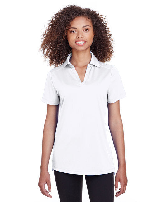 Ladies' Freestyle Polo - BLACK - XS
