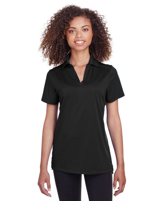 Ladies' Freestyle Polo - BLACK - XS