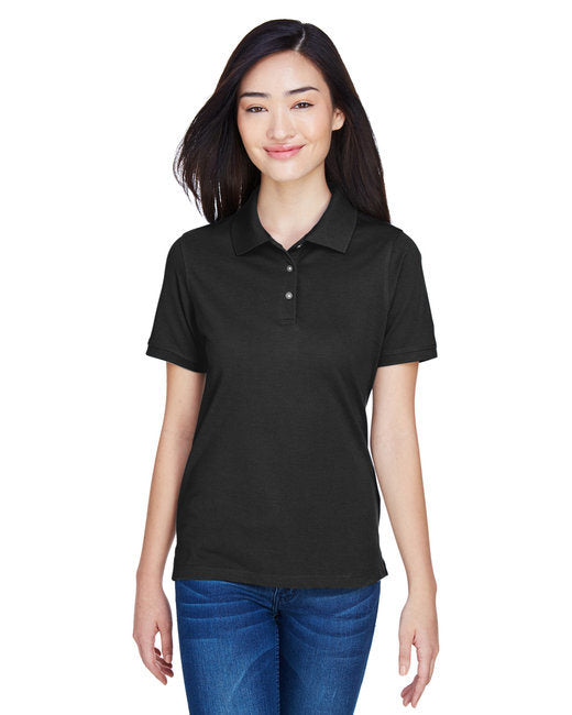 Ladies' 5.6 oz. Easy Blend™ Polo - WHITE - XS