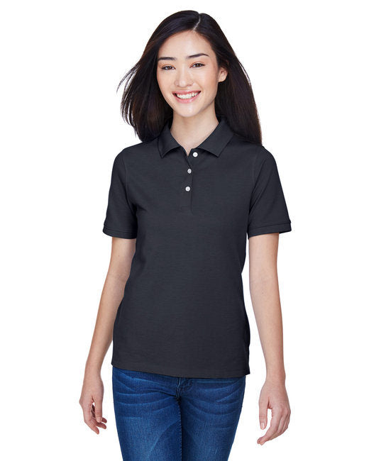 Ladies' 5.6 oz. Easy Blend™ Polo - WHITE - XS