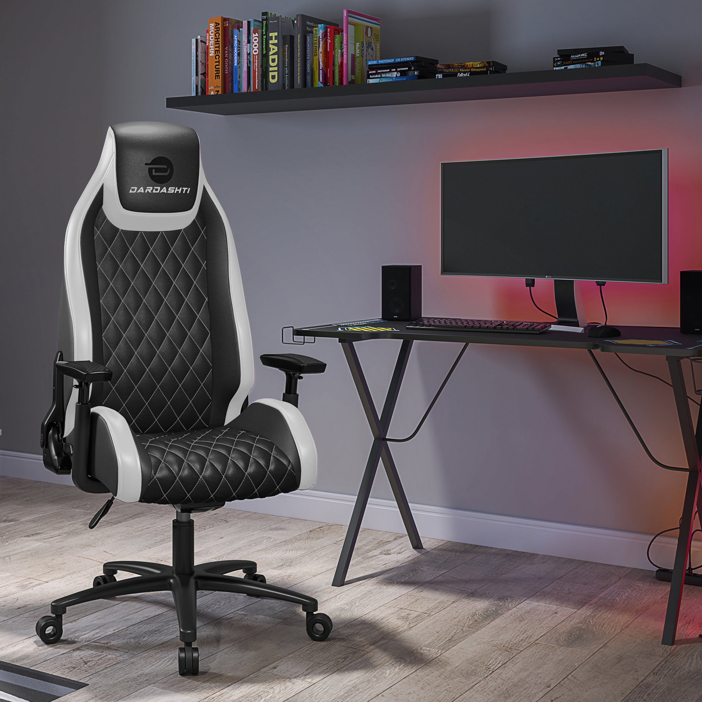 Dardashti Gaming Chair - Arctic White