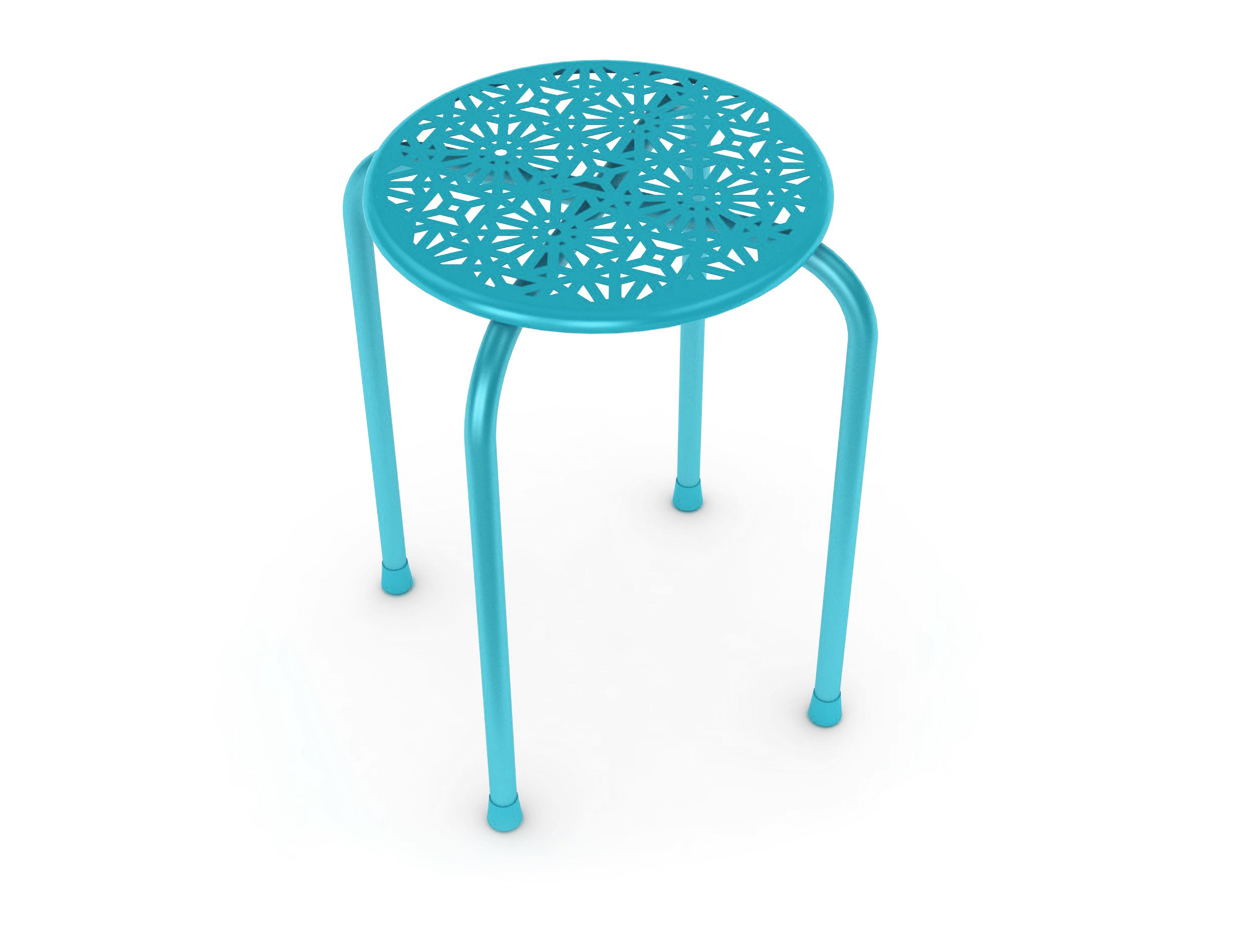 Stool- Daisy Metal Capri Breeze