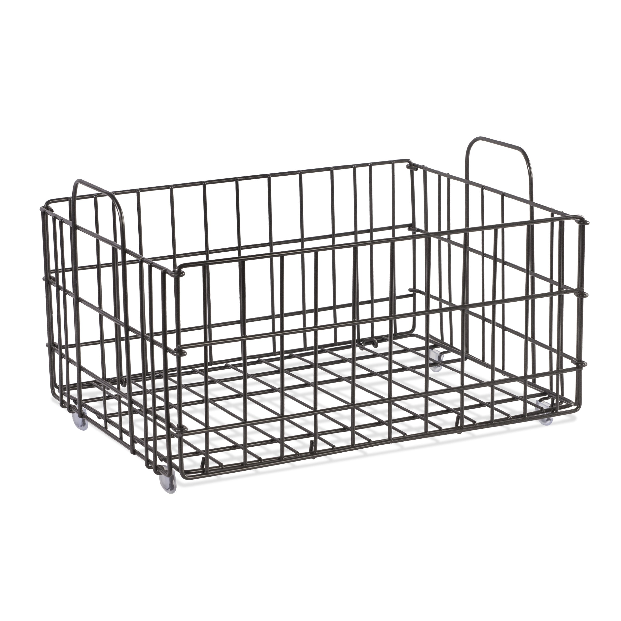 Basket - Wire / Charcoal gray