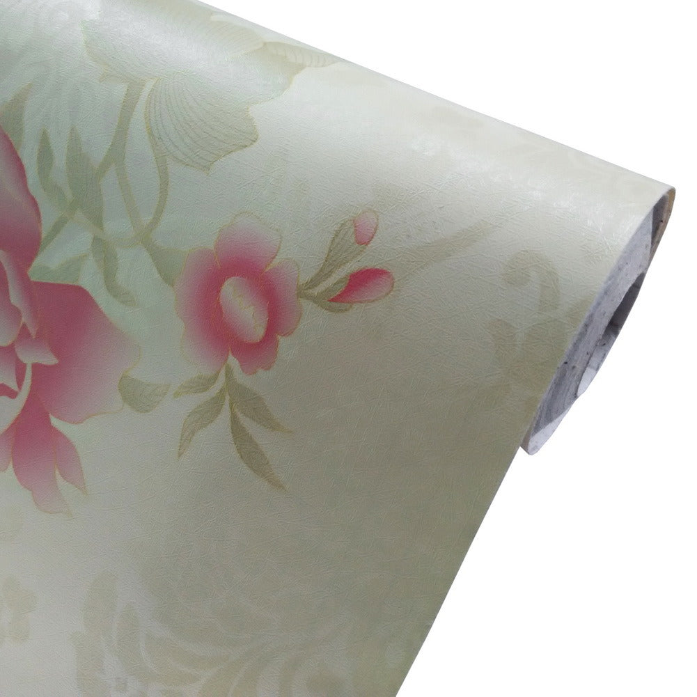 Blooming Rose - Self-Adhesive Wallpaper Home Decor (Roll)