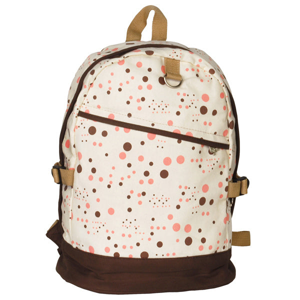 [Happy Painting] Fabric Art School Backpack Outdoor Daypack