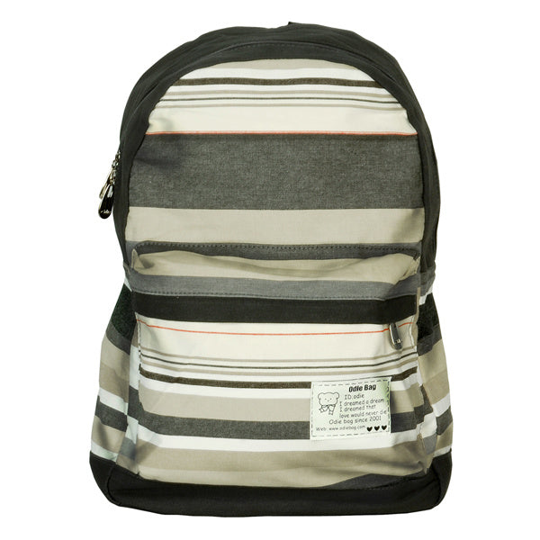 [Trendy City] Fabric Art School Backpack Outdoor Daypack