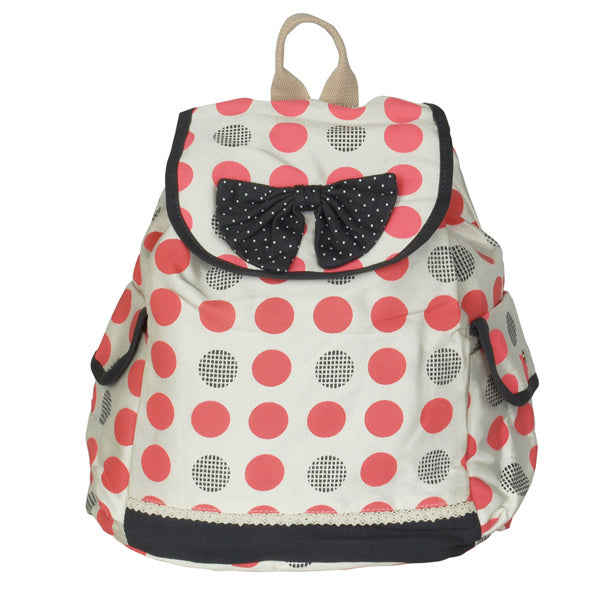 [Enjoy Holidays] Fabric Art School Backpack Outdoor Daypack