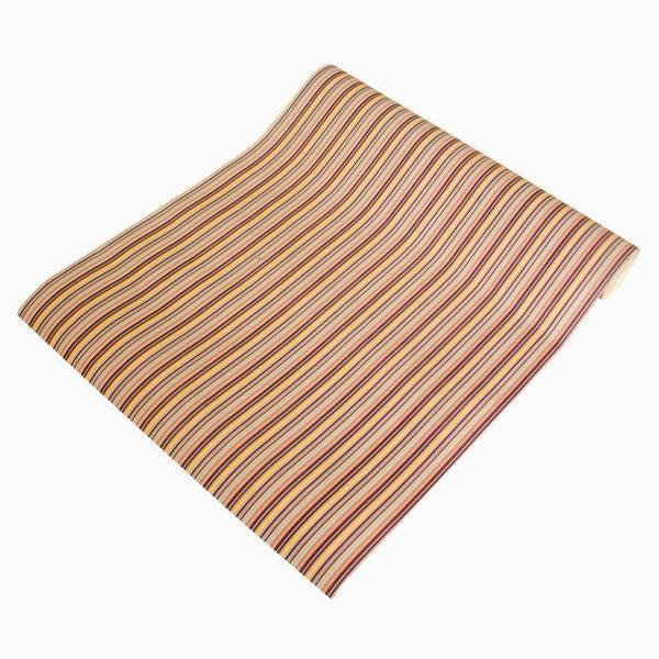 Colorful stripe -1- Self-Adhesive Wallpaper Home Decor(Roll)