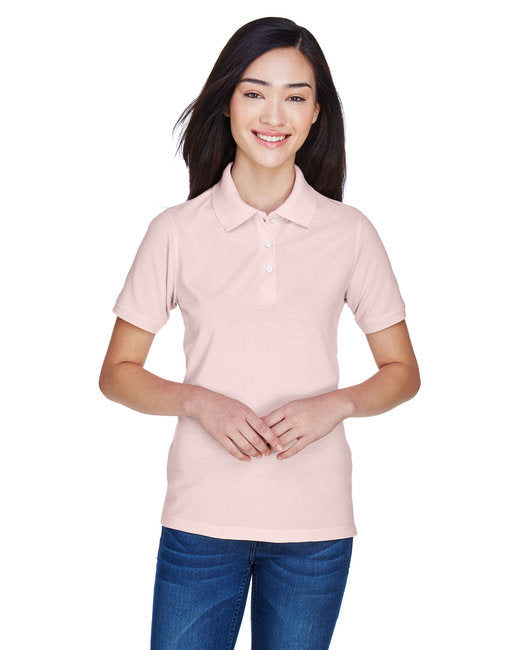 Ladies' 5.6 oz. Easy Blend™ Polo - WHITE - XS