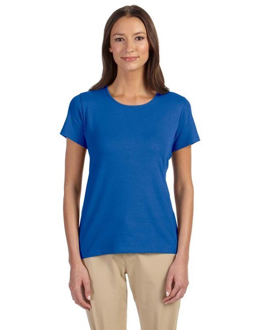 Ladies' Perfect Fit™ Shell T-Shirt - WHITE - XS