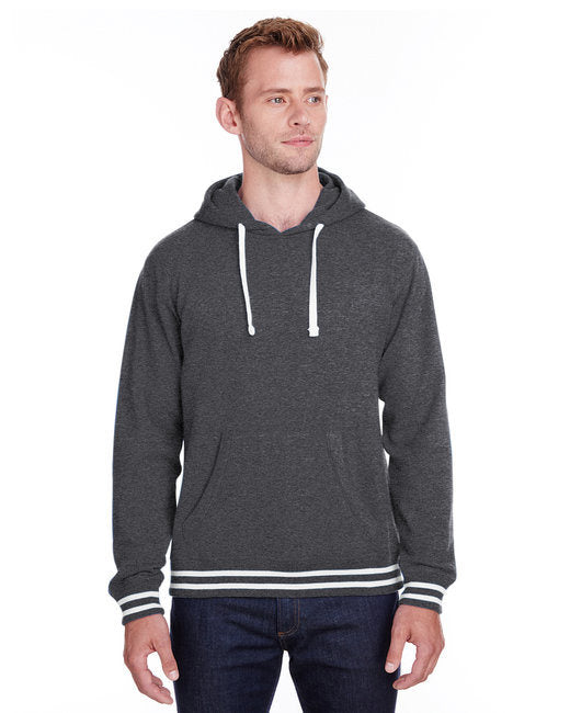 Adult Relay Hooded Sweatshirt - BLACK - S