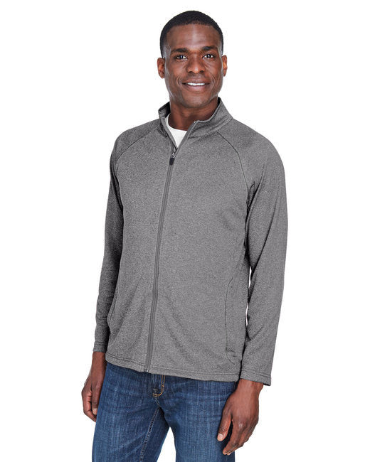 Men's Stretch Tech-Shell® Compass Full-Zip - DK GREY HEATHER - S