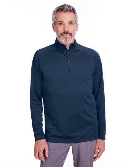 Men's Freestyle Half-Zip Pullover - BLACK - S