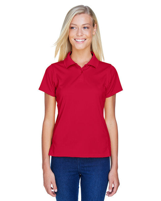 Ladies' 4 oz. Polytech Polo - WHITE - S