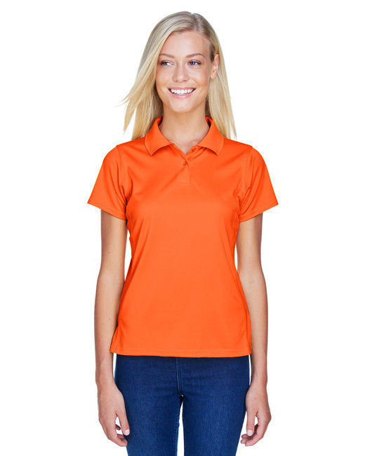 Ladies' 4 oz. Polytech Polo - WHITE - S