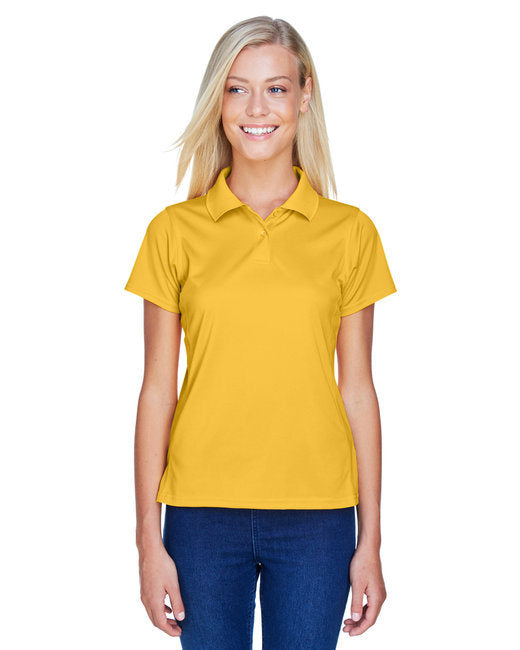 Ladies' 4 oz. Polytech Polo - WHITE - S