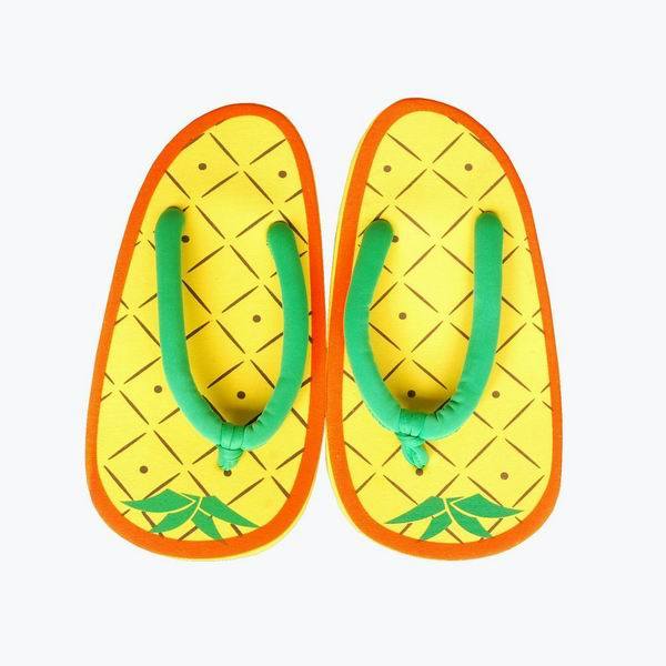 Palatable Ananas Womens Flip Flops