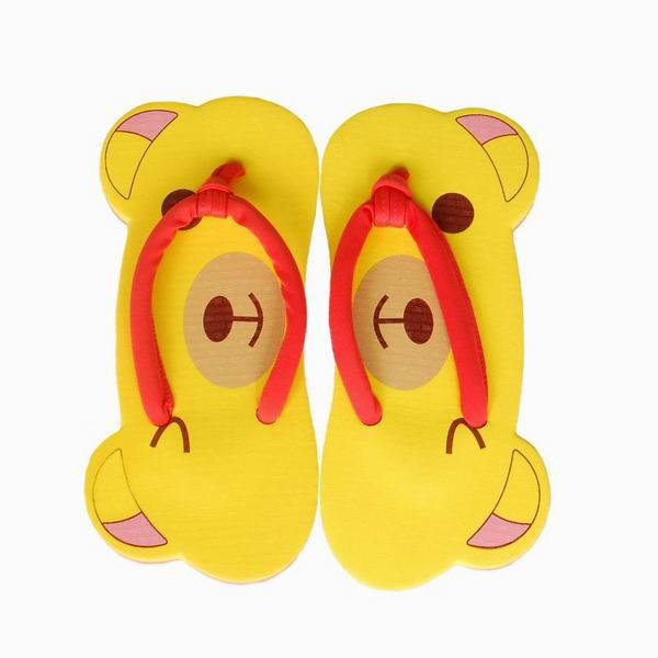 Yellow Bear Indoor Womens Flip flops