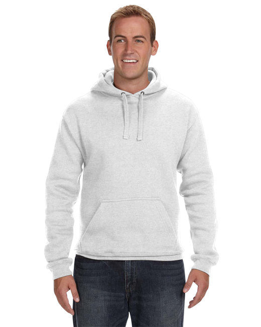 Adult Premium Fleece Pullover Hooded Sweatshirt - WHITE - XS