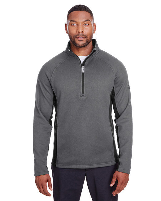 Men's Constant Half-Zip Sweater - BLACK HTHR/ BLK - S