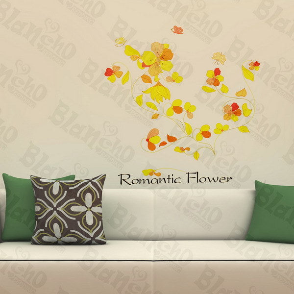 Happiness Blossom - Wall Decals Stickers Appliques Home Dcor