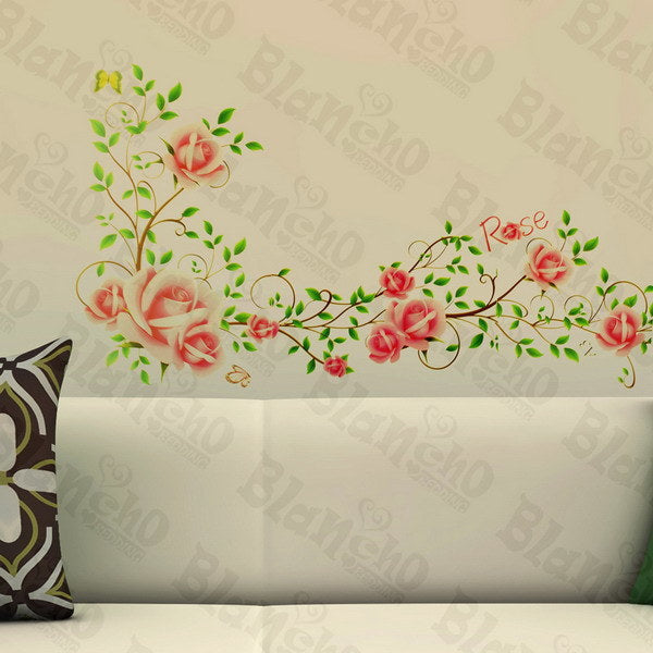 Flower Faery Thoughts - Wall Decals Stickers Appliques Home Dcor